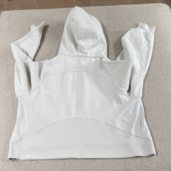 Lululemon Scuba Oversized Half-Zip Hoodie Natural Ivory - Picture 4 of 11